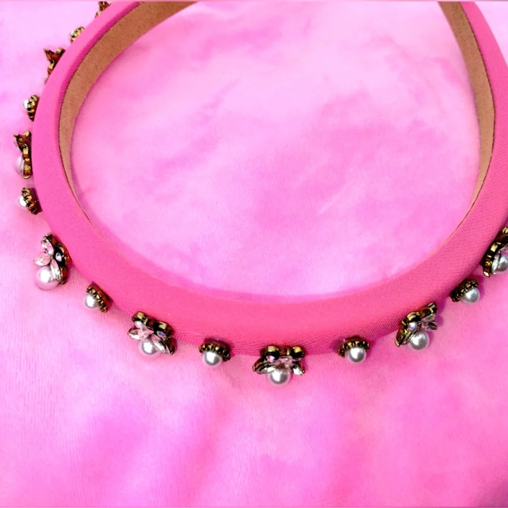 Pearl & Crystal Headband - Picture 1 of 4